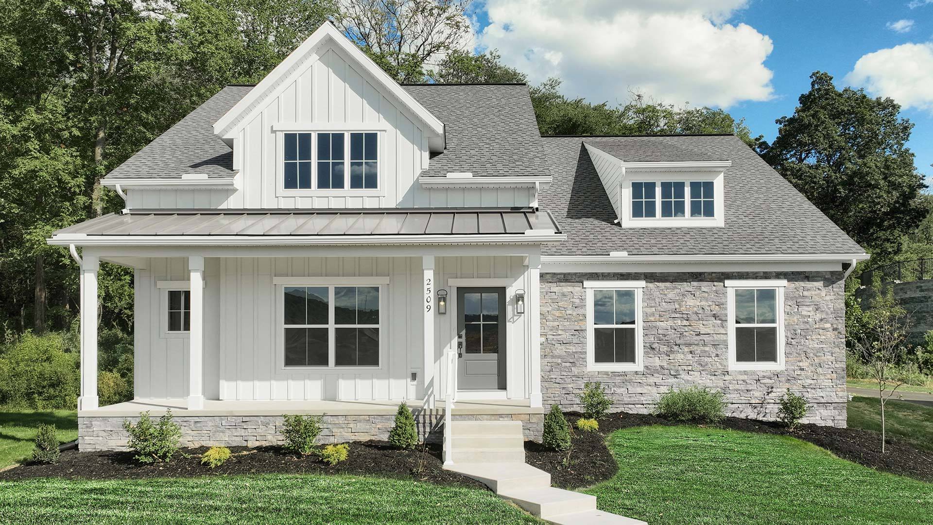 Exterior of the Answorth New Home For Sale in Harrisburg at Susquehanna Union Green