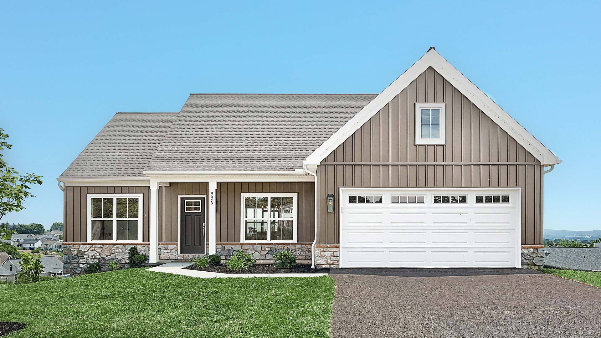 Morrison 1-Story Home for Sale in 55+ Community The Crossings at Sweetbriar in Lebanon PA