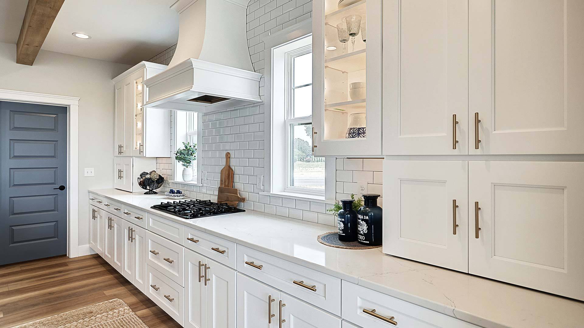 Kitchen with White Cabinetry in the Sullivan New Home Plan in Annville PA
