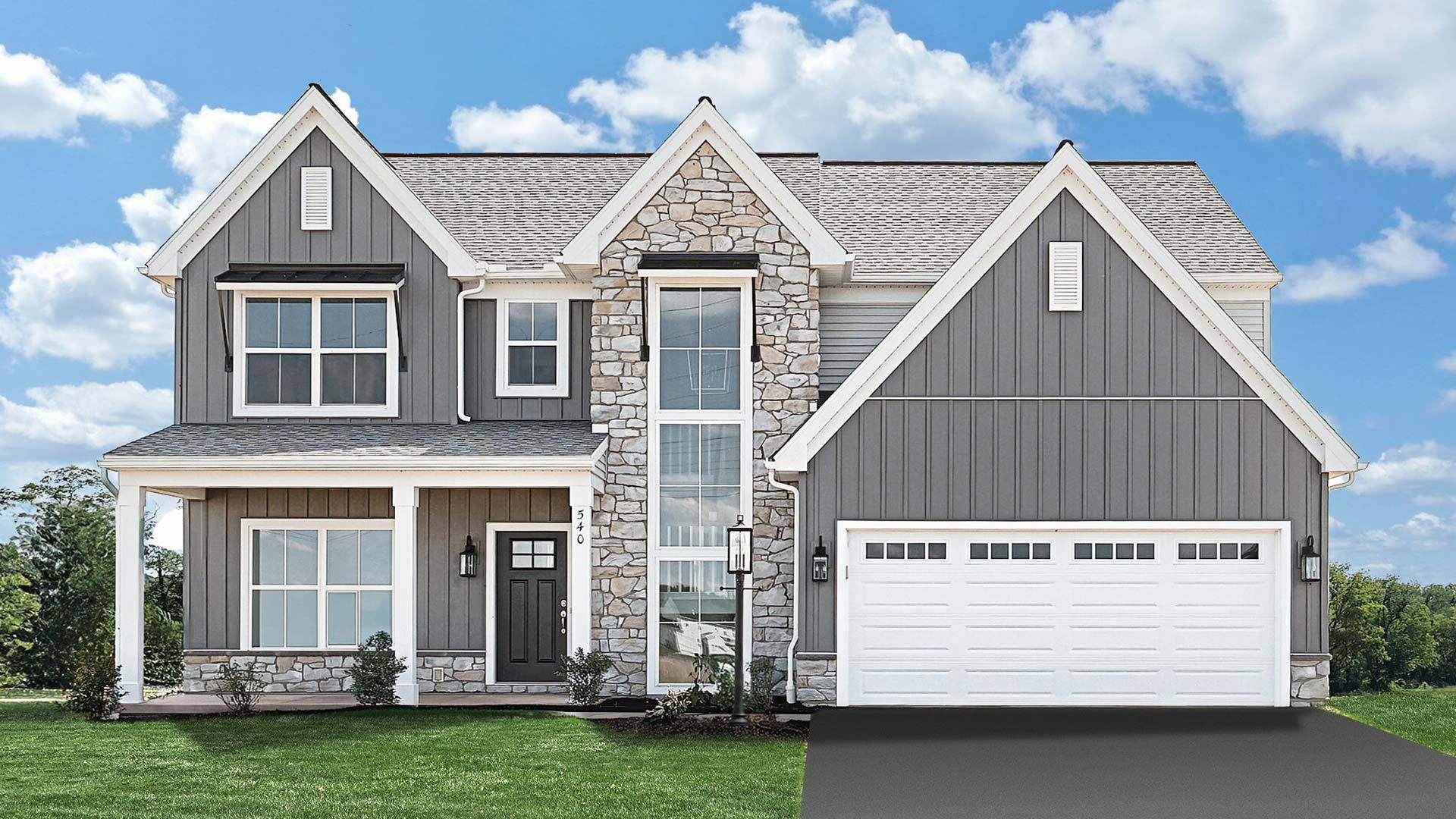 Exterior of Charlotte New Home for Sale in PA