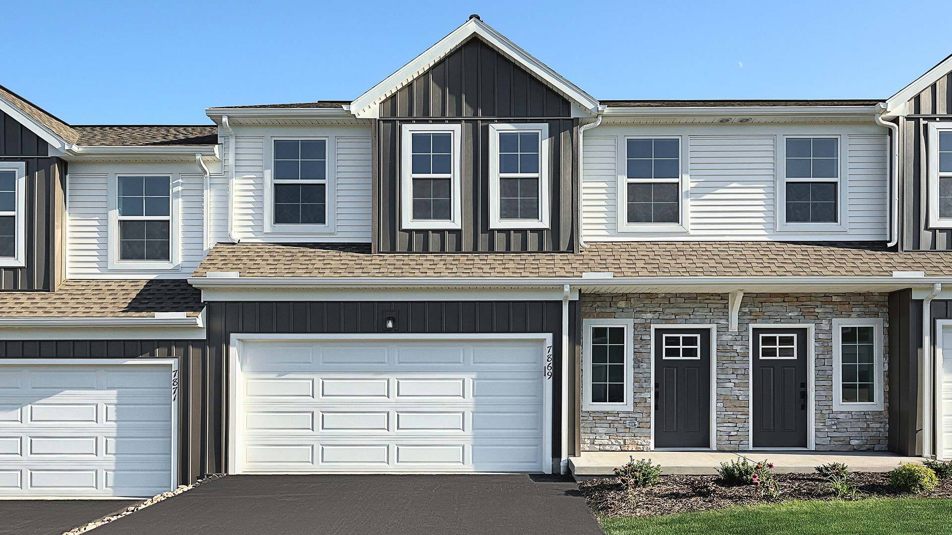 New Townhome with 2-Car Garage in Harrisburg PA at The Townes at Briar Creek