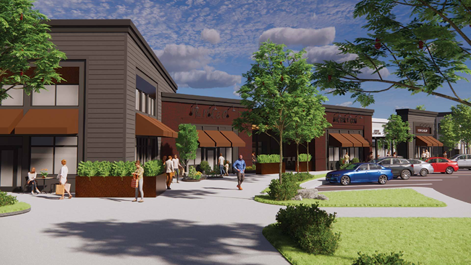 Retail. Commercial, and Dining Options at Susquehanna Union Green in Harrisburg