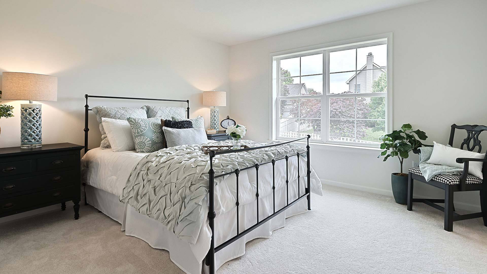 Primary Bedroom in a Linden Duplex Home for Sale in Carlisle PA