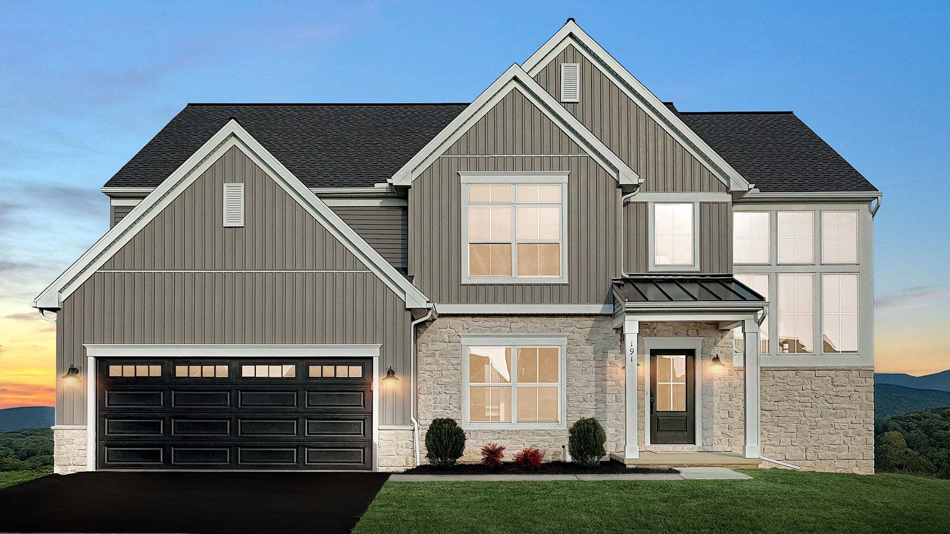 Logan Customizable Home Plan in Lancaster County PA's Wyndale New Home Community