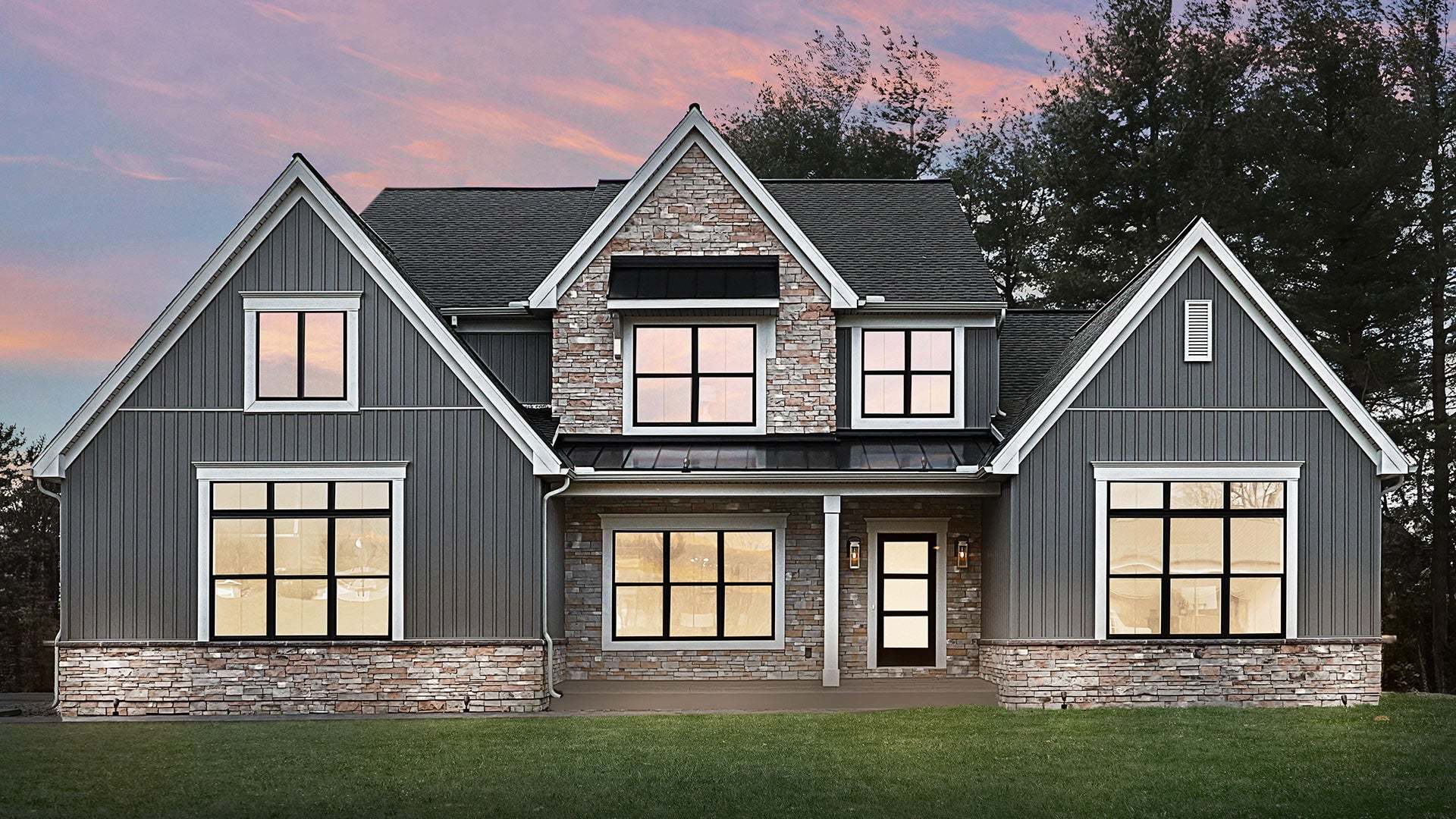 Westbrooke New Home Exterior in Walton Hill - Lititz PA New Home Community