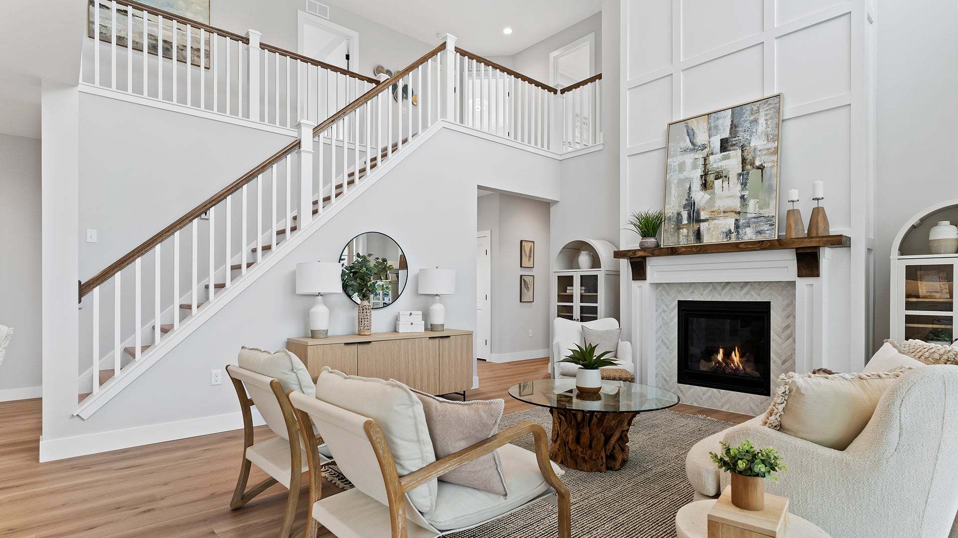 2-Story Great Room in the Kingston New Home in Ephrata PA