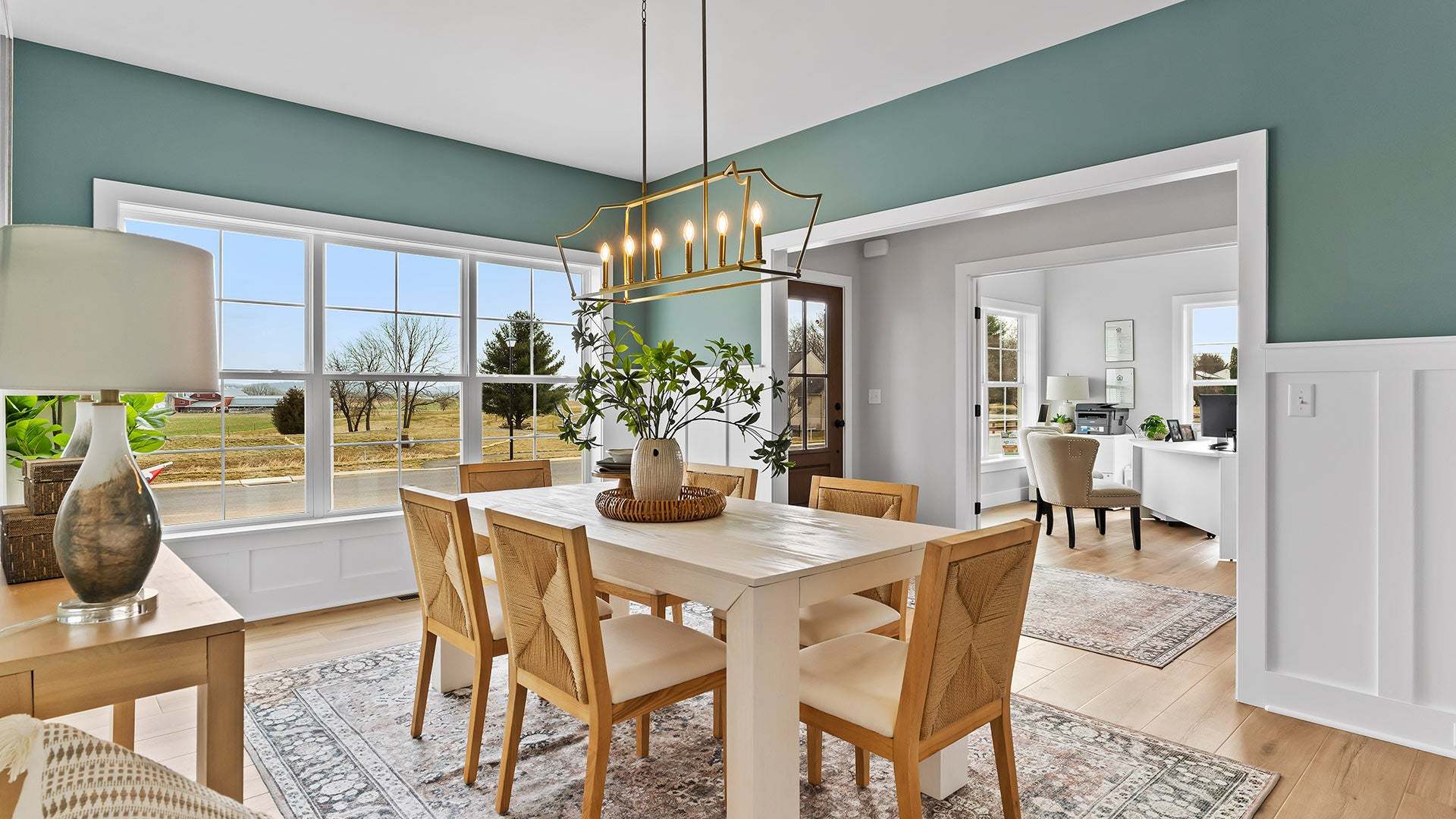 Formal Dining Room of the Kingston New Home Plan in Ephrata PA - Wyndale New Home Community