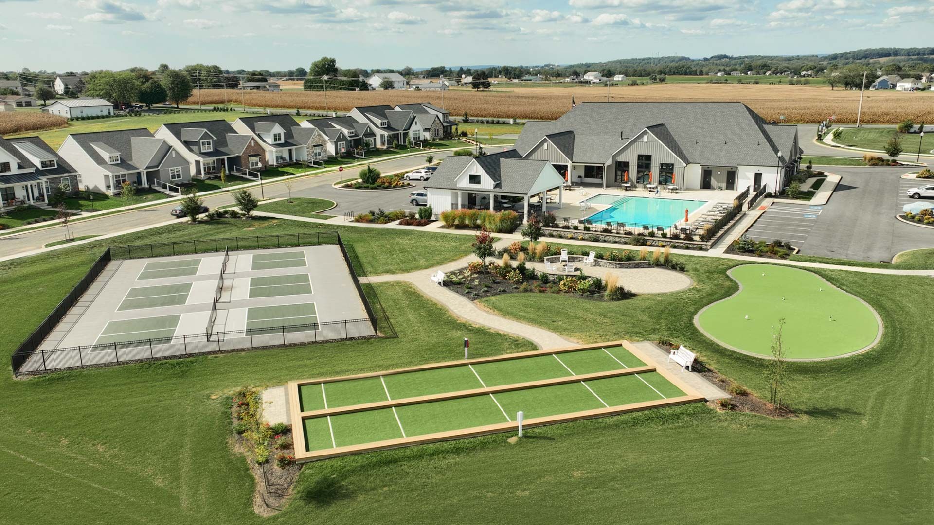 Amenities at Winding Creek 55+ Community in Annville PA