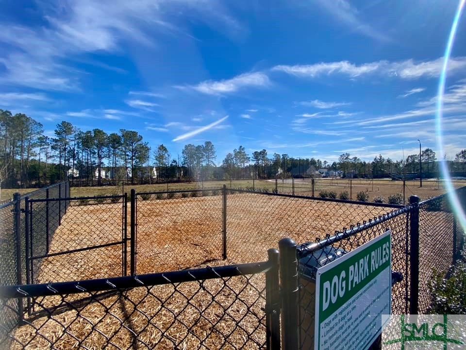 Community dog park