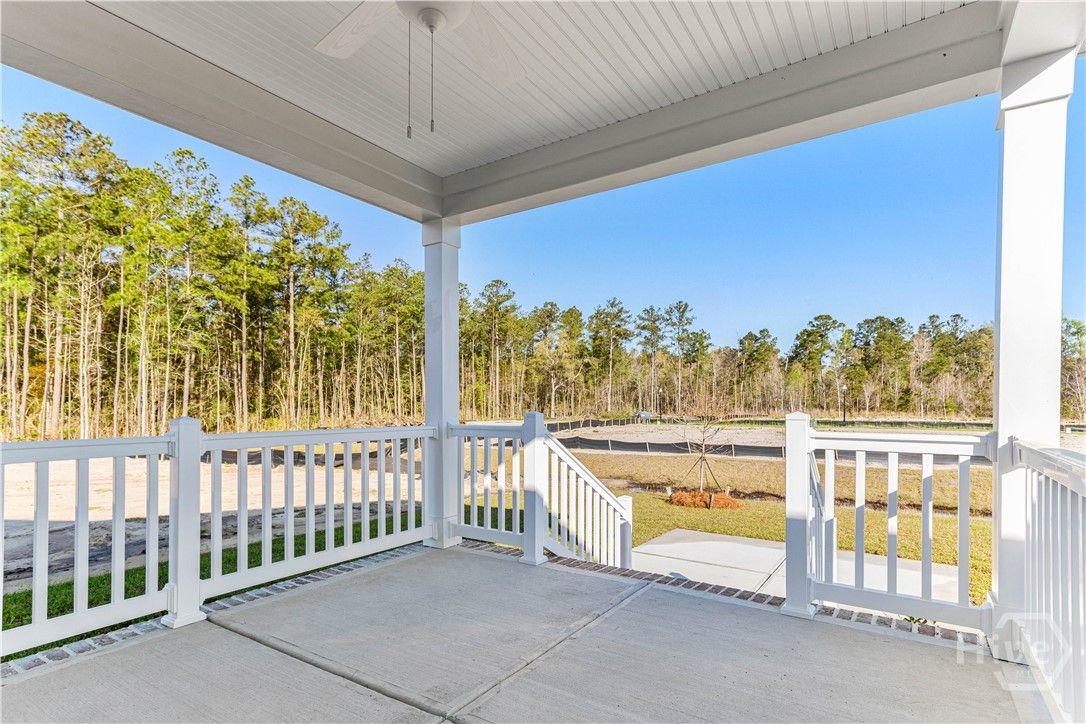 Covered Back Porch
