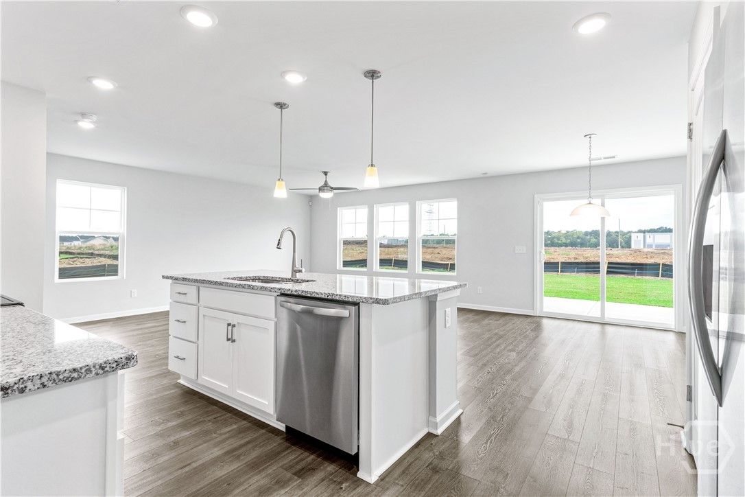 Kitchen Island different angle