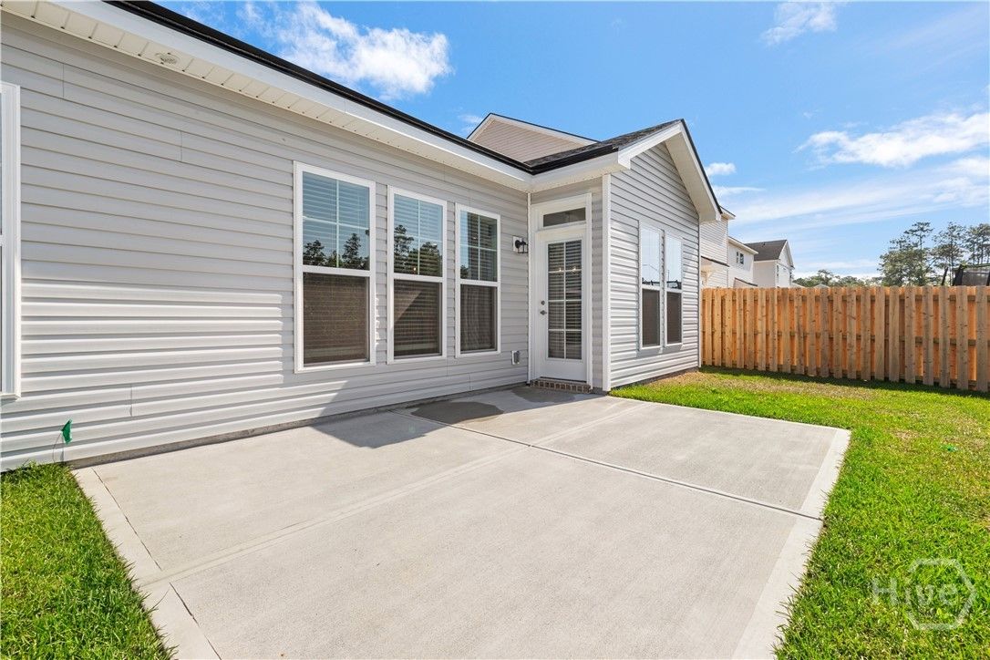 Large Patio for grilling