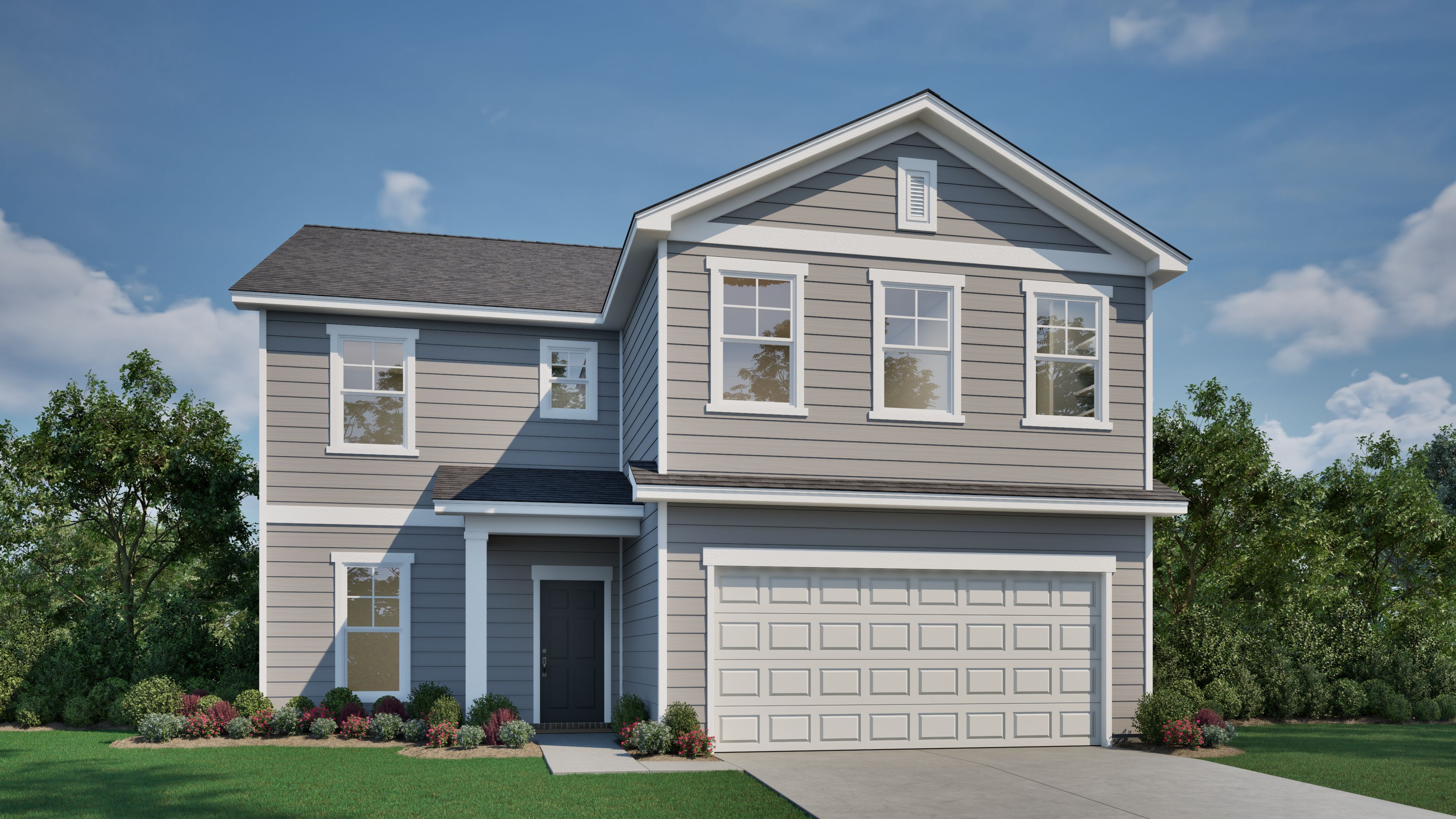 Dayton II - Oakwood at New Hampstead: Bloomingdale, Georgia - Landmark 24 Homes 