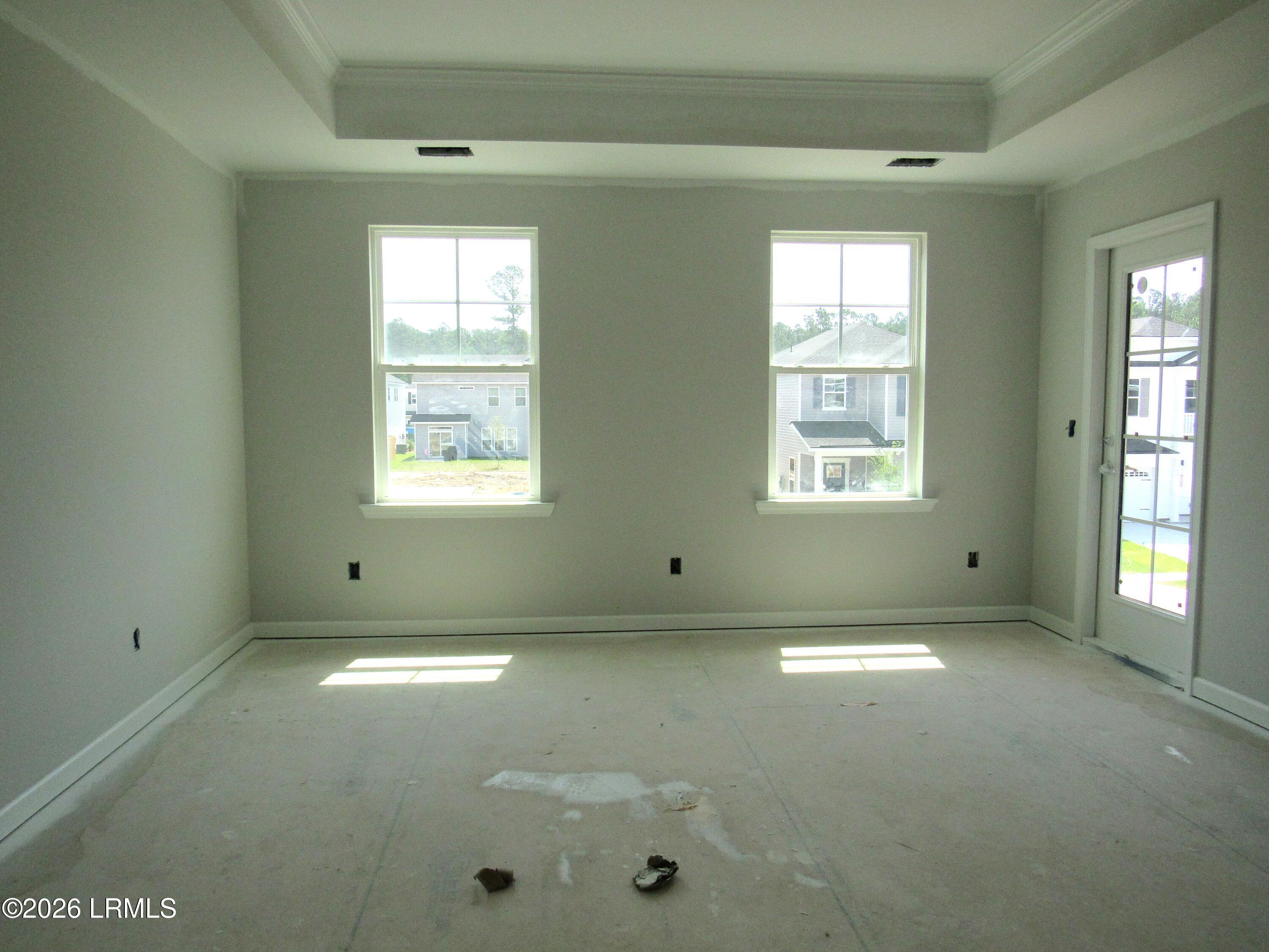 Includes Tray ceiling