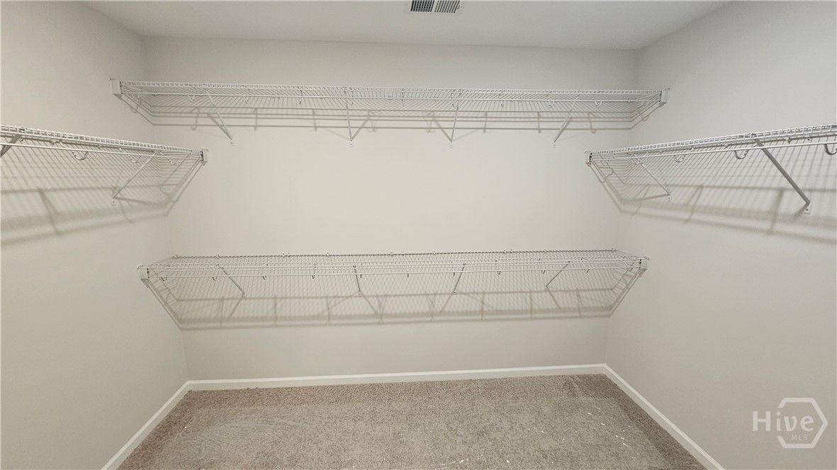 Actual Home - Large Primary Closet -  Finished - P