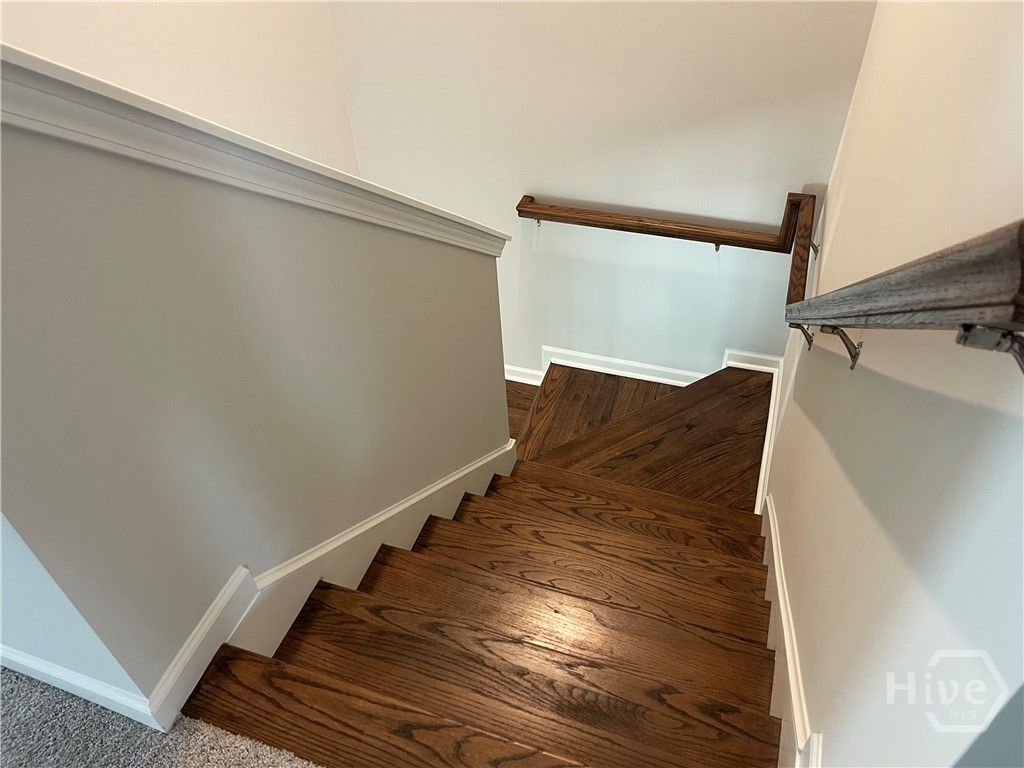 Wooden Stairs Detail