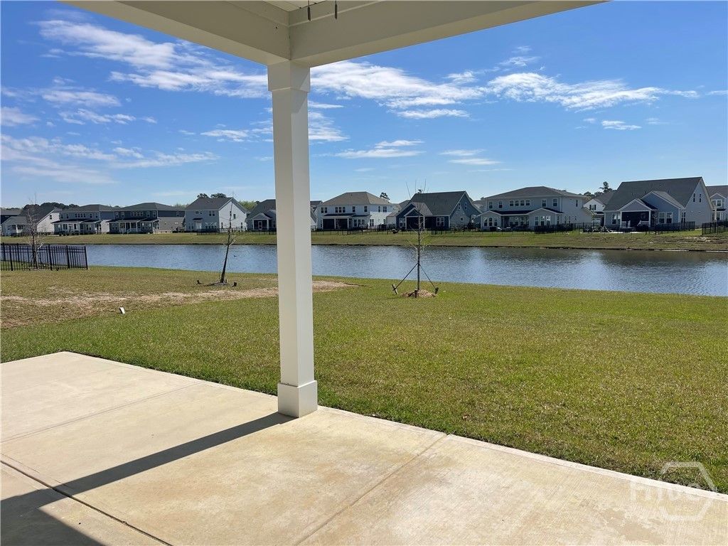 Covered Porch with Amazing Lagoon View