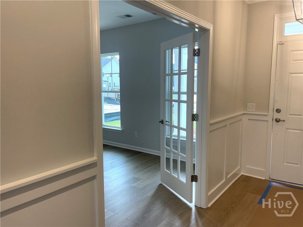 French Doors - Office or Dining Room.