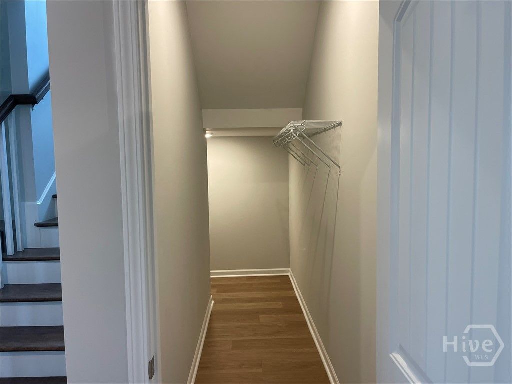 Spacious Storage Under the Stairs