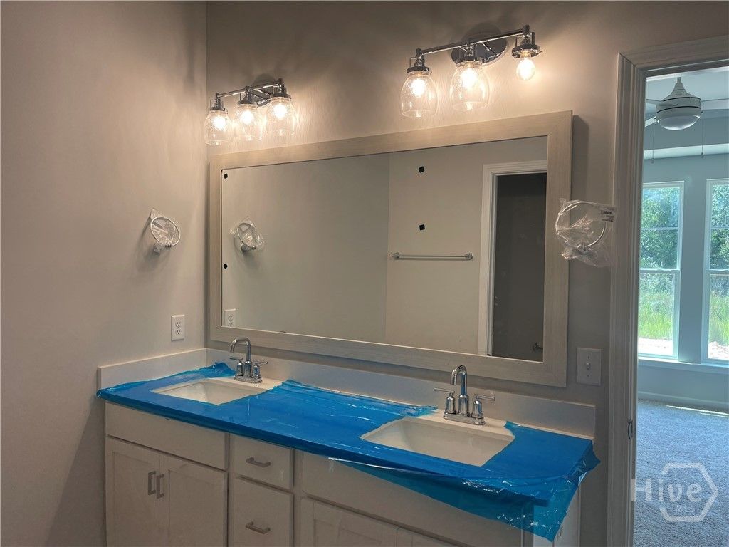 Double Quartz Primary Vanity