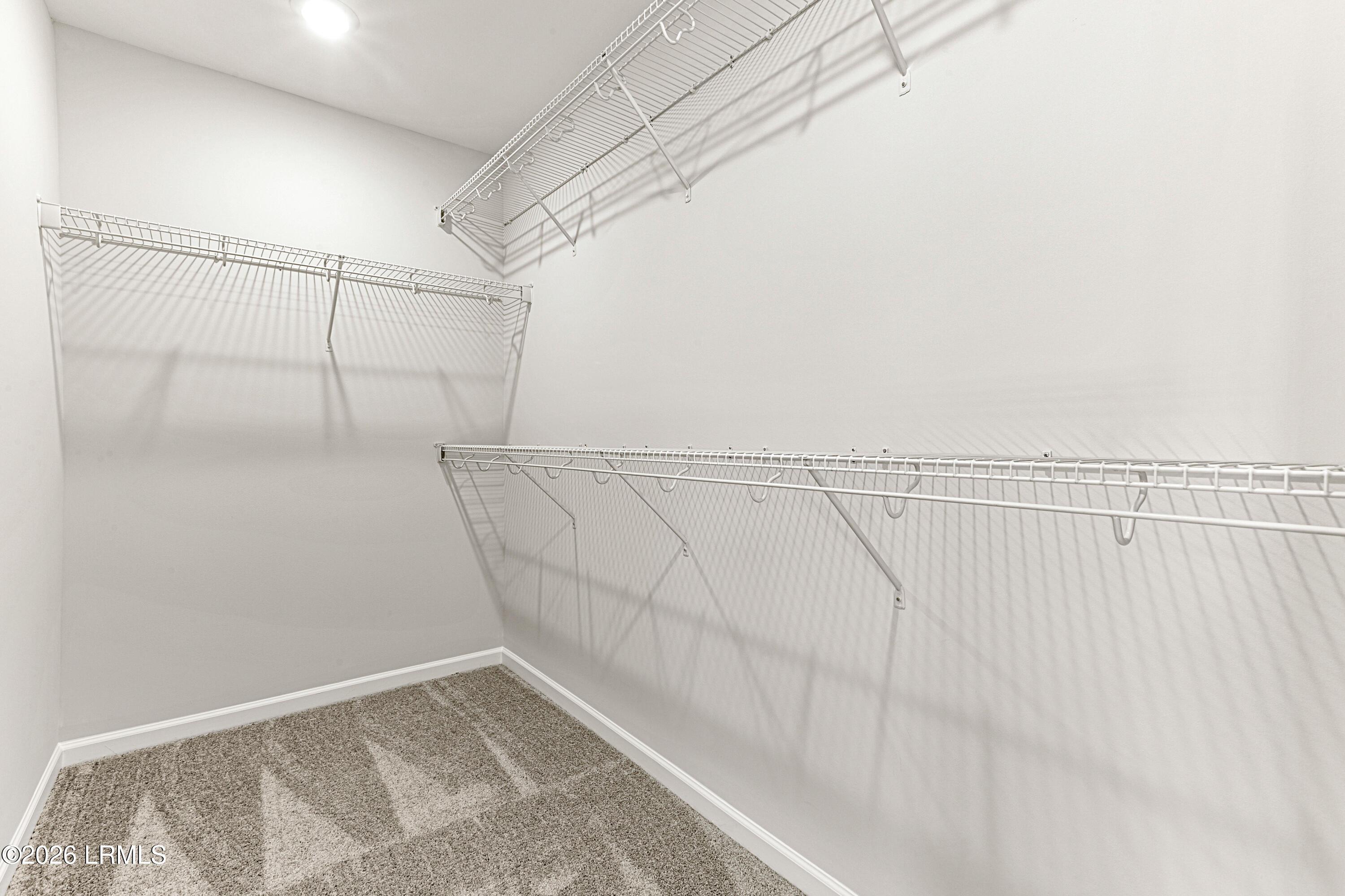 Primary closet