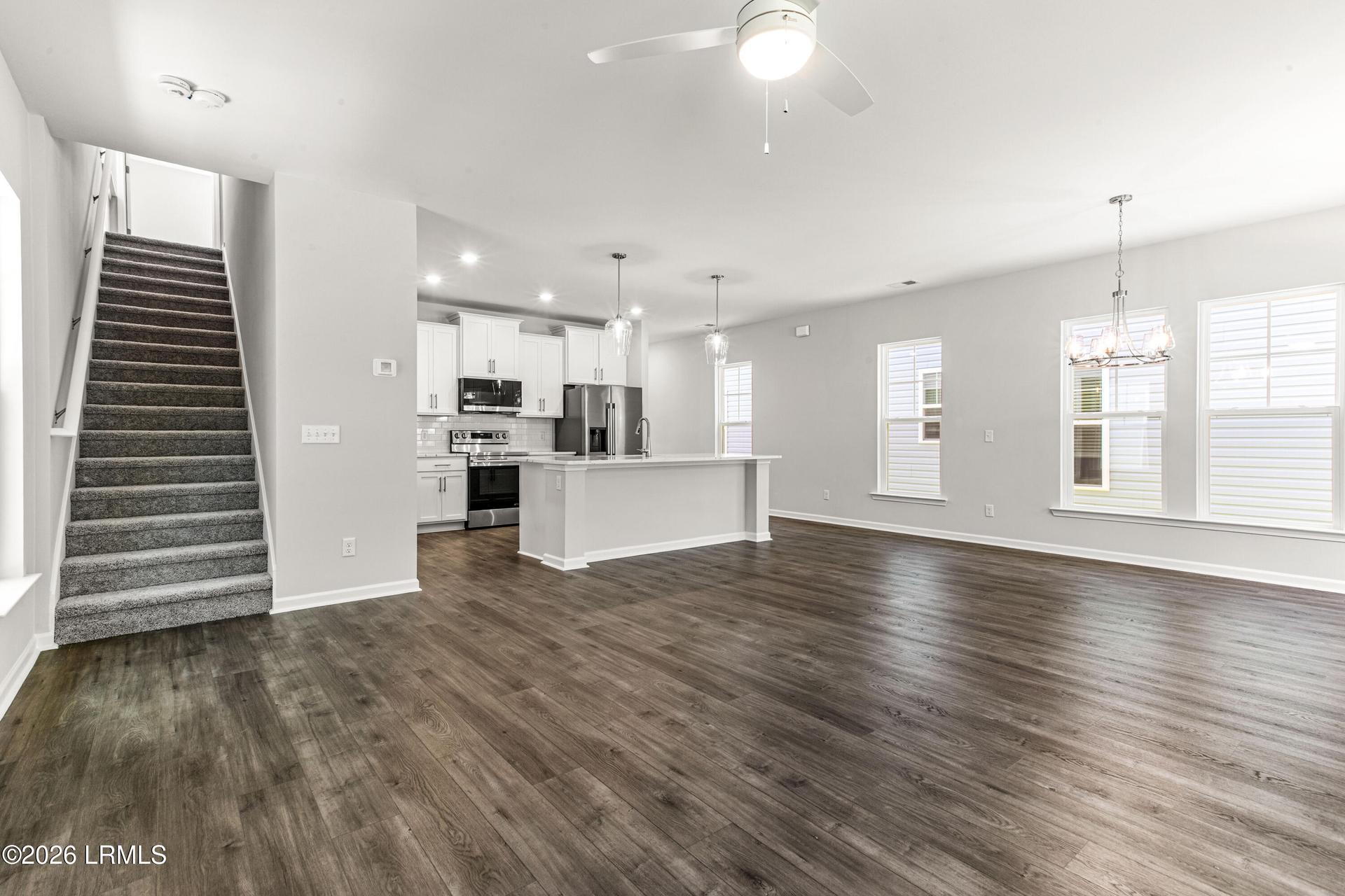 open floor plan
