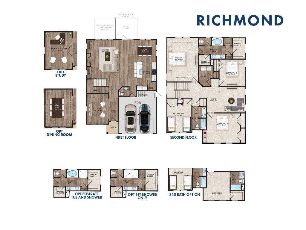 Floor Plan - The Richmond plan