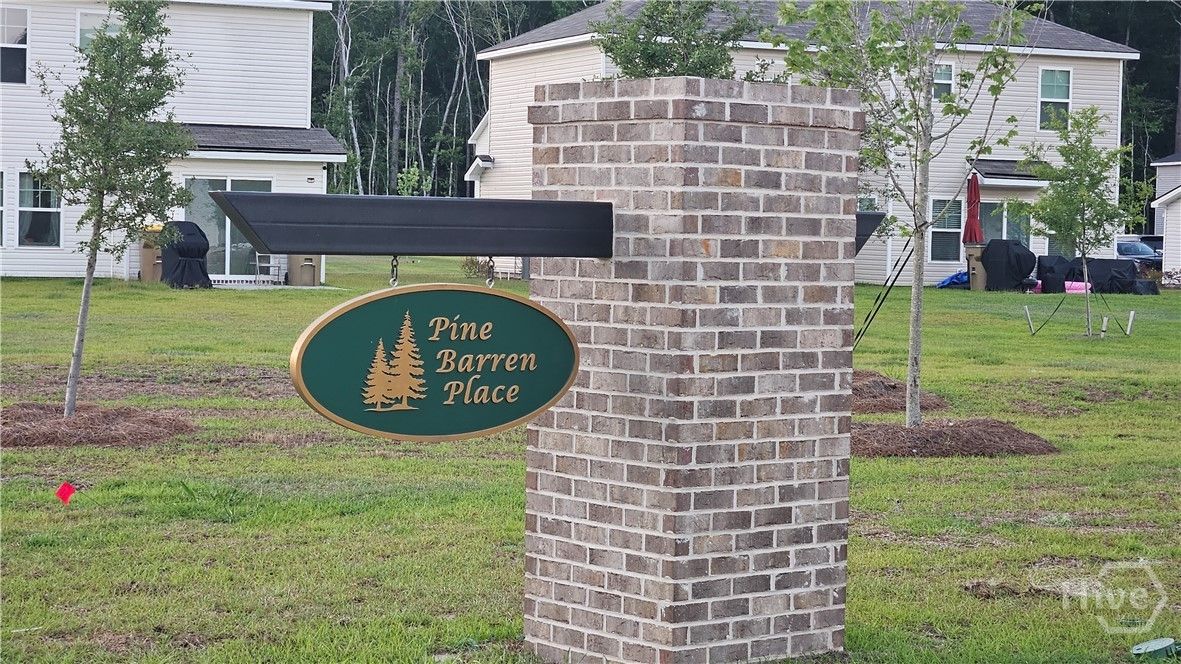Sign at Community Entrance
