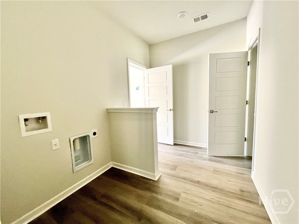 Laundry room / mudroom coming in from the garage.