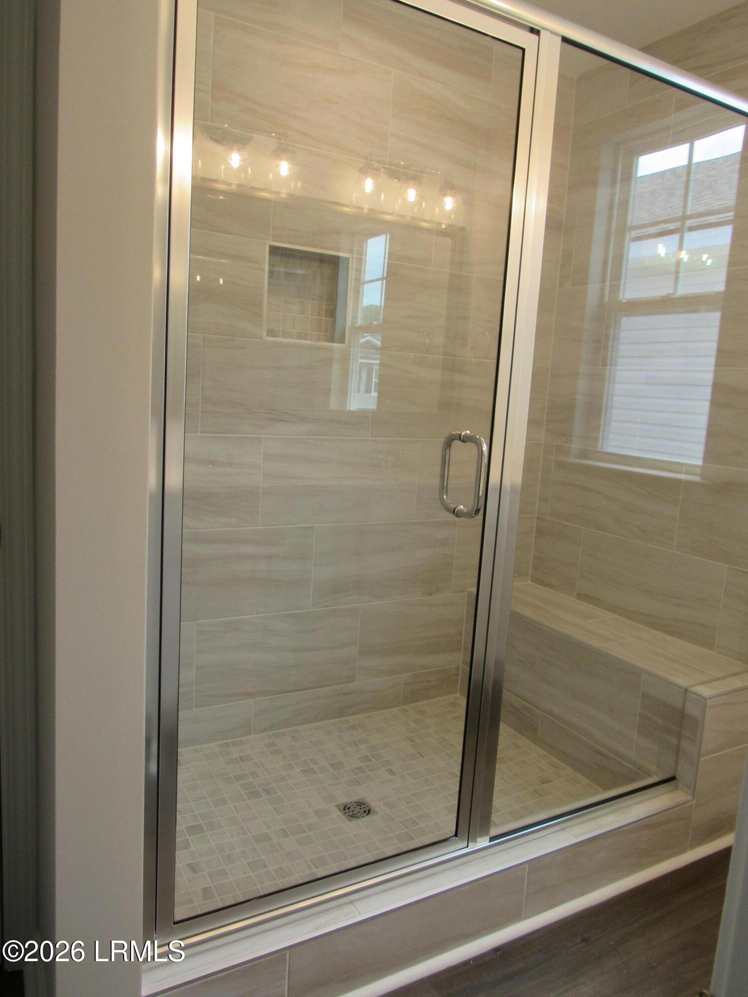 Oversized shower