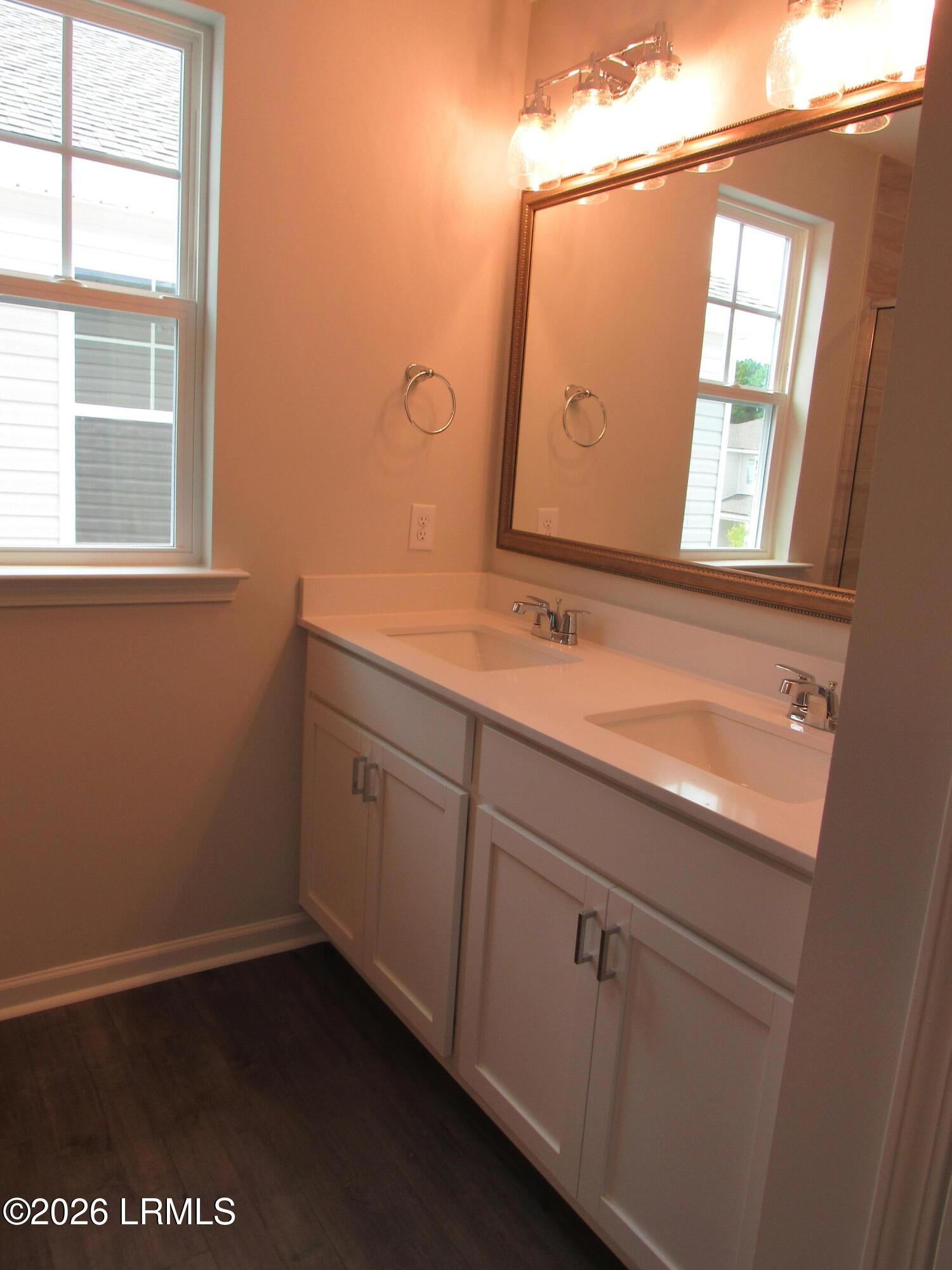 double bowl vanity