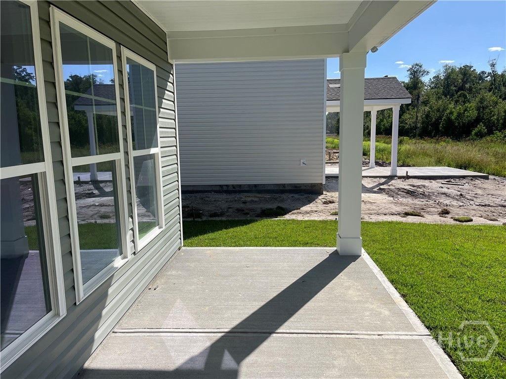 Covered Back Porch