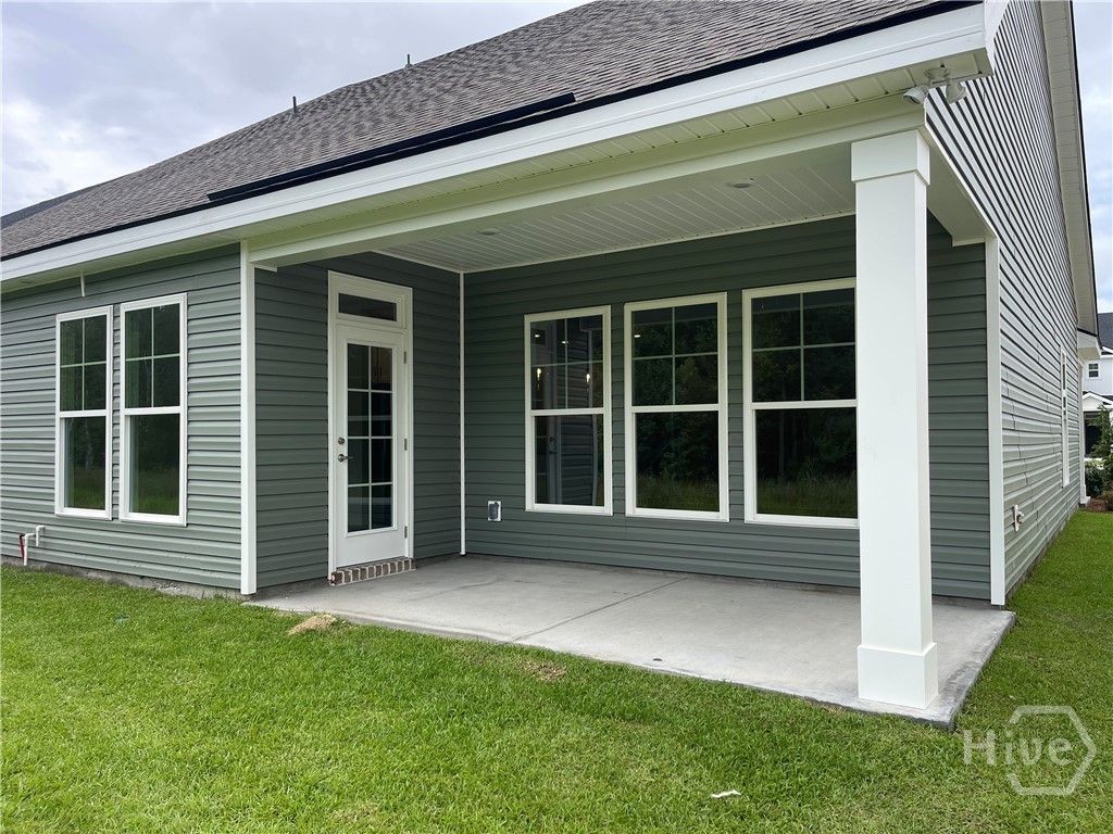Covered Back Porch