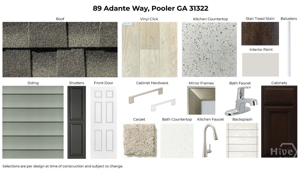 Design Selections