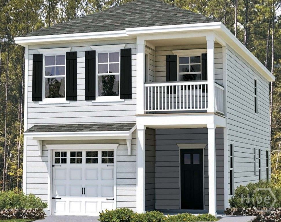 Kennebunk Cottage - The Cove at Bradley Point South: Savannah, Georgia - Landmark 24 Homes