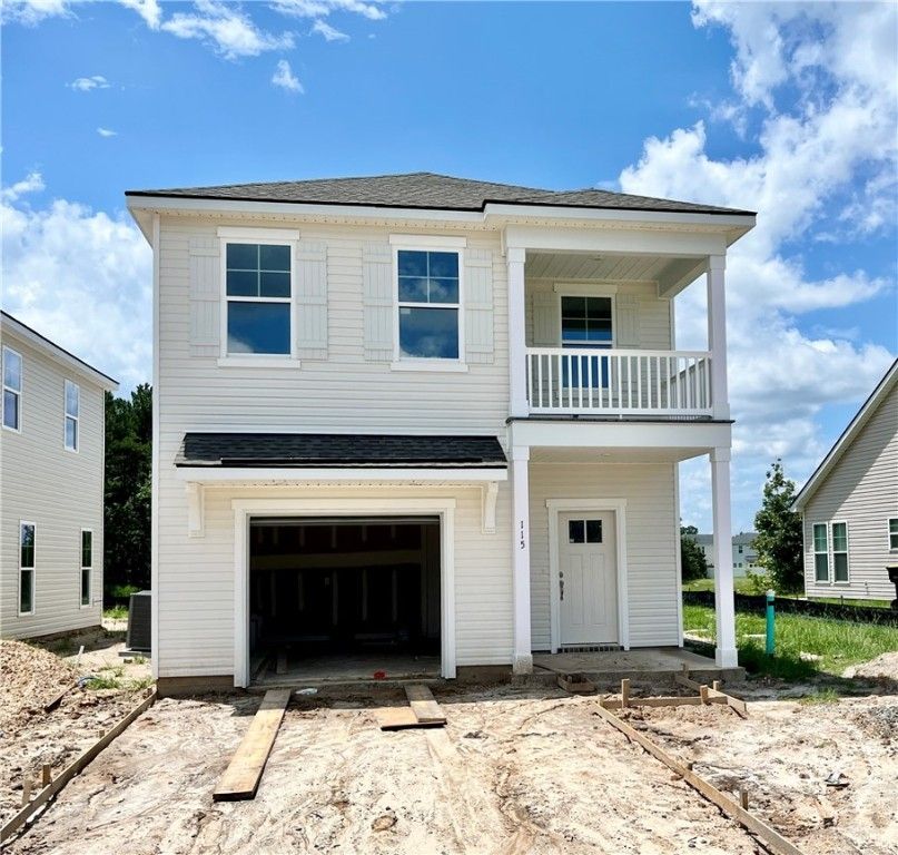 Kennebunk Cottage - The Cove at Bradley Point South: Savannah, Georgia - Landmark 24 Homes