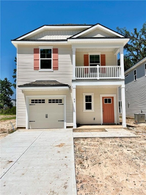 Harborside Cottage - The Cove at Bradley Point South: Savannah, Georgia - Landmark 24 Homes