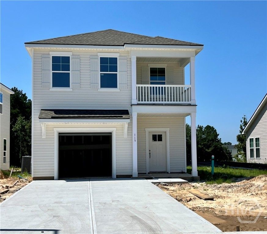 Kennebunk Cottage - The Cove at Bradley Point South: Savannah, Georgia - Landmark 24 Homes