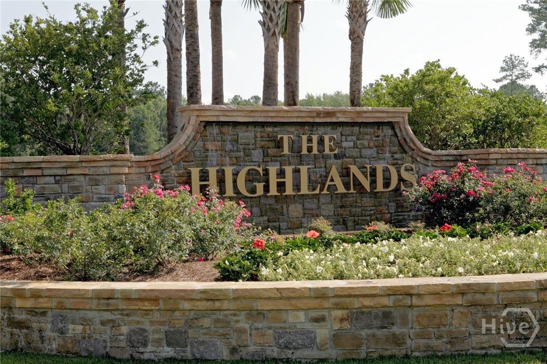 Sign at Highlands entrance