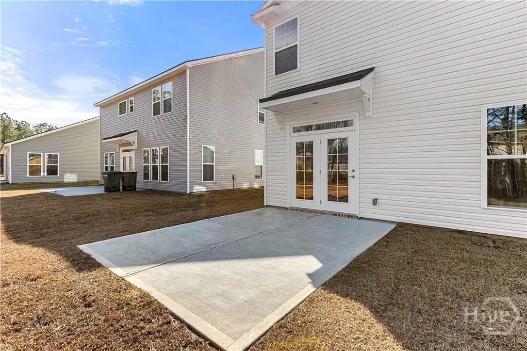 Back of Home and patio