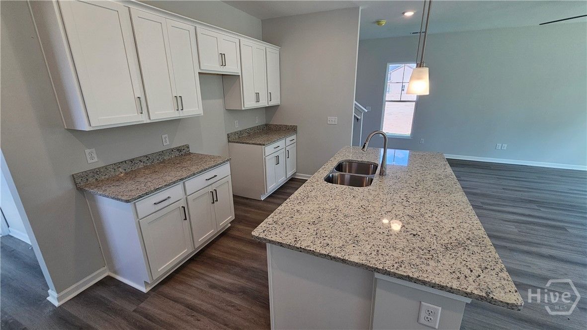 ACTUAL HOME Kitchen Close Up. Appliances to be ins
