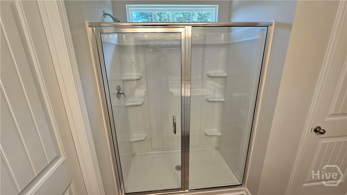 ACTUAL HOME Shower in Primary Bathroom