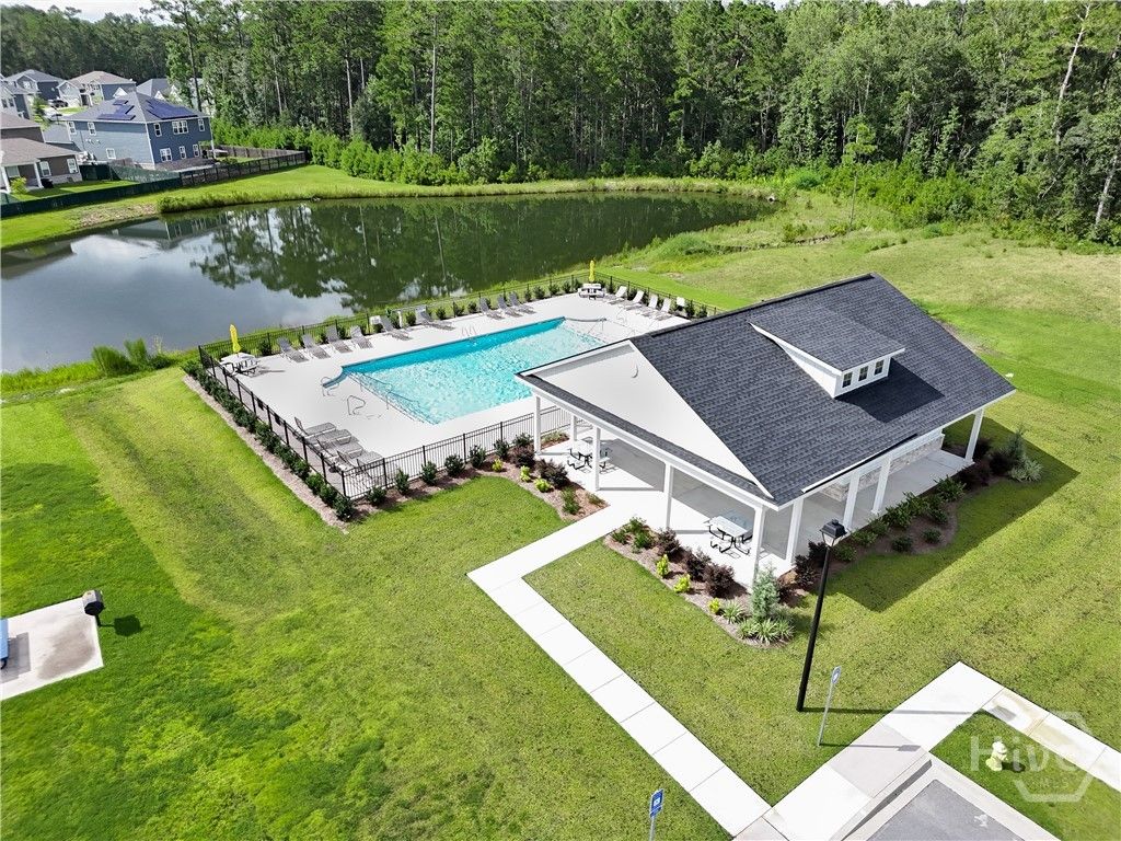 Community pool and amenity center.