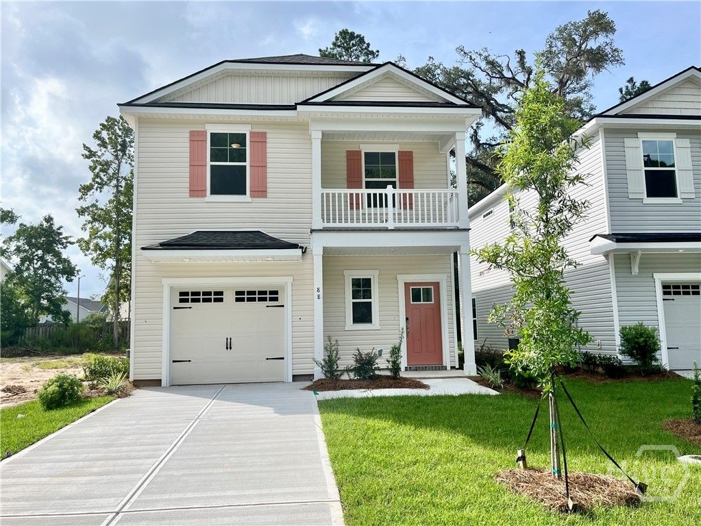 Harborside Cottage - The Cove at Bradley Point South: Savannah, Georgia - Landmark 24 Homes