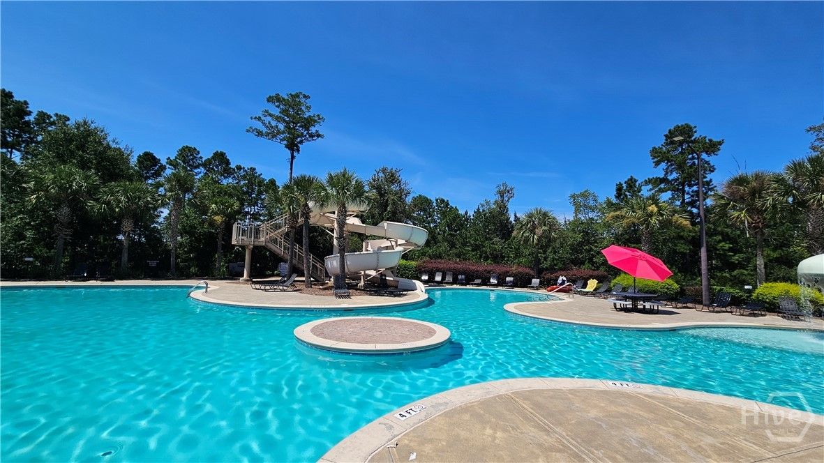 Highlands Resort Style Pool with Swirly Slide