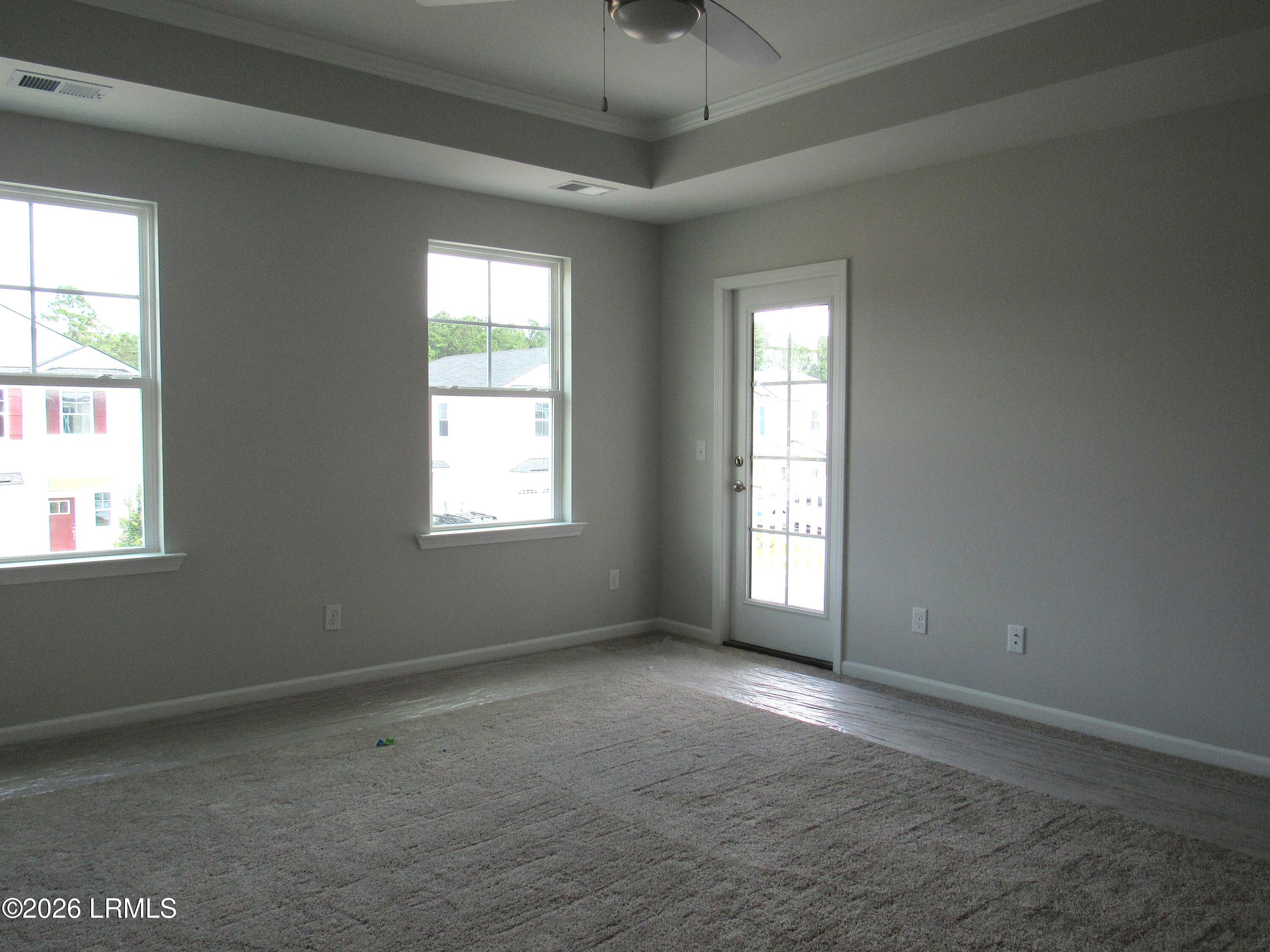 Includes Tray ceiling, access to the second floor balcony