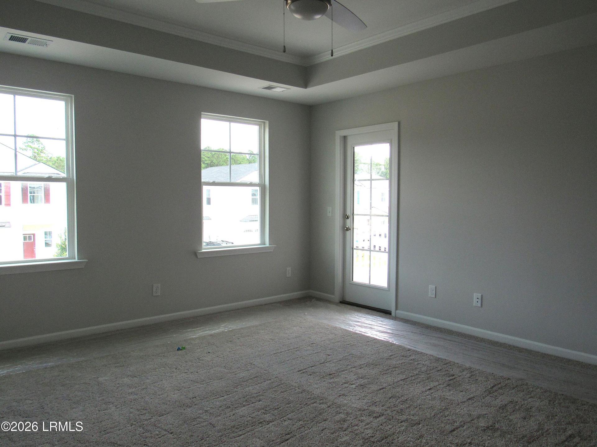 Includes Tray ceiling, access to the second floor balcony