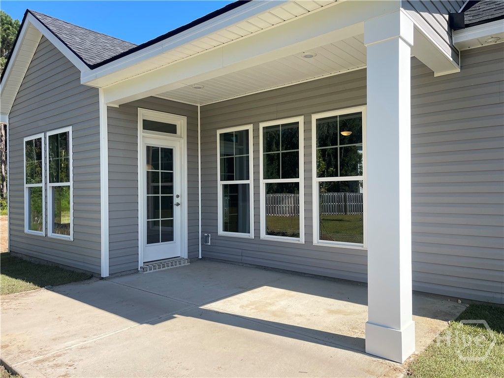 Covered Back Porch