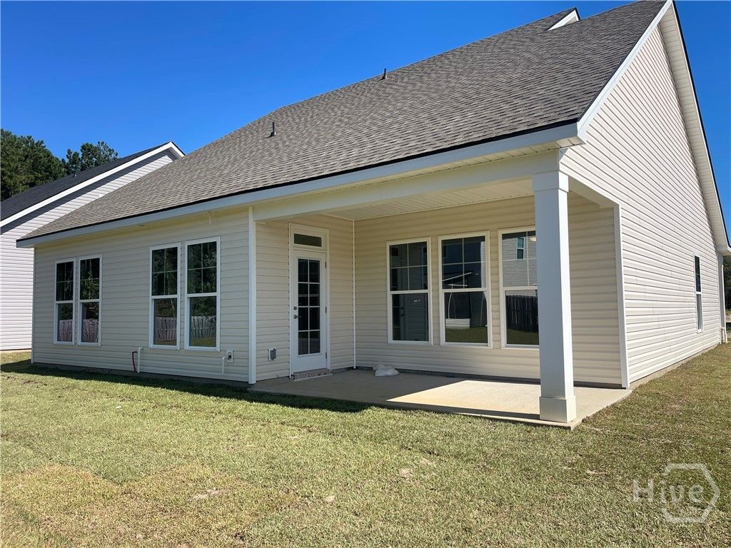 Covered Back Porch