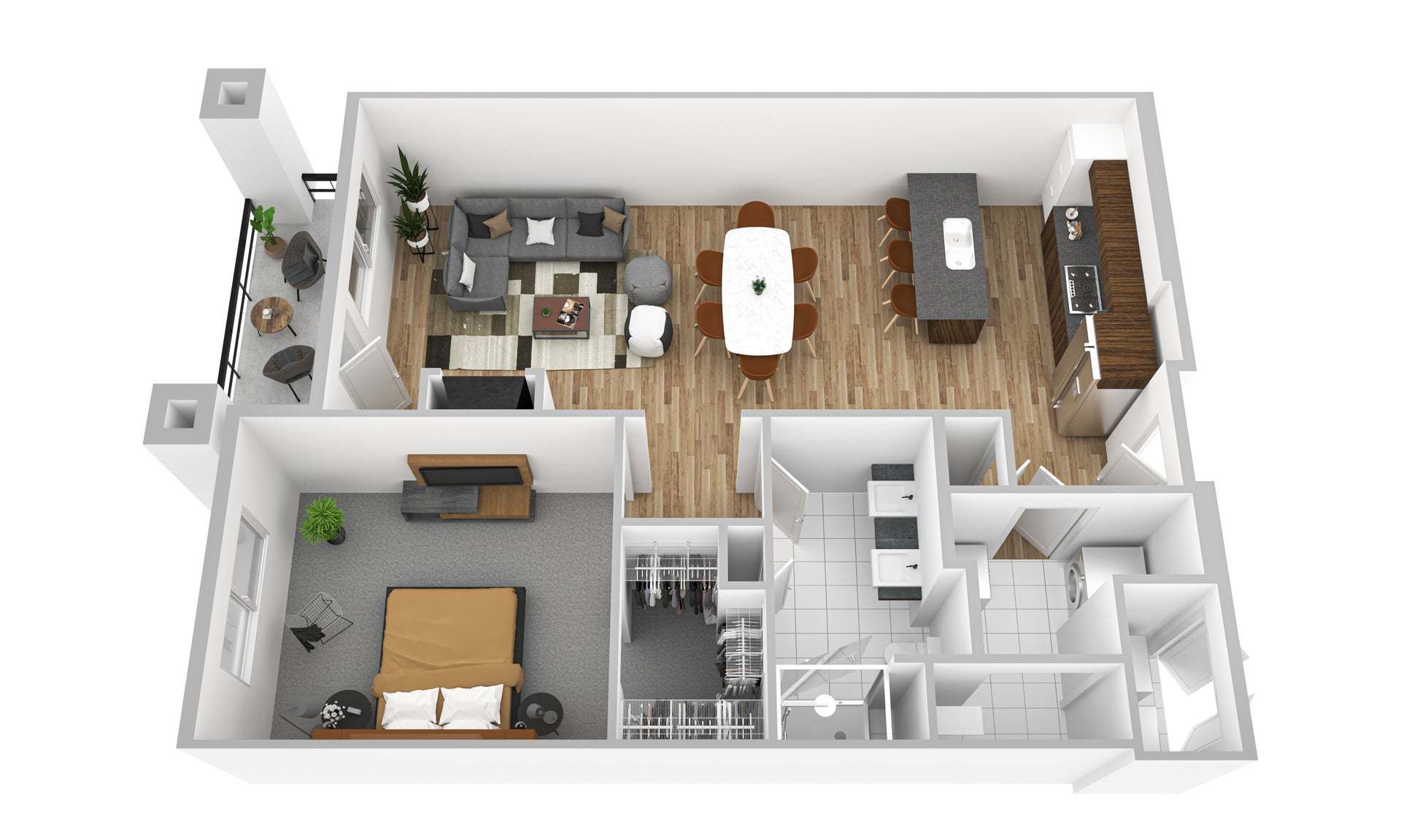 Main Level - Unit 204